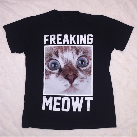 Other - Freaking MEOWT Cat T Shirt Medium